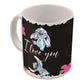 Lilo & Stitch Taza sensitiva al calor Stitch & Angel 325 ml