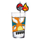 Pokémon Vaso Tumbler con pajitas Glurak 480 ml