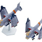 Rebuild of Evangelion Maqueta Plastic Model Kit SYUTO Tiny Scale UNAF Close Air Support VTOL Aircraft YAGR-3B 5 cm