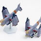 Rebuild of Evangelion Maqueta Plastic Model Kit SYUTO Tiny Scale UNAF Close Air Support VTOL Aircraft YAGR-3B 5 cm