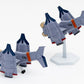 Rebuild of Evangelion Maqueta Plastic Model Kit SYUTO Tiny Scale UNAF Close Air Support VTOL Aircraft YAGR-3B 5 cm