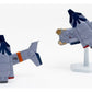 Rebuild of Evangelion Maqueta Plastic Model Kit SYUTO Tiny Scale UNAF Close Air Support VTOL Aircraft YAGR-3B 5 cm