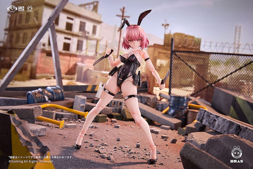 Bunny Rapid Action Squad Figura 1/12 Commando Belka 16 cm