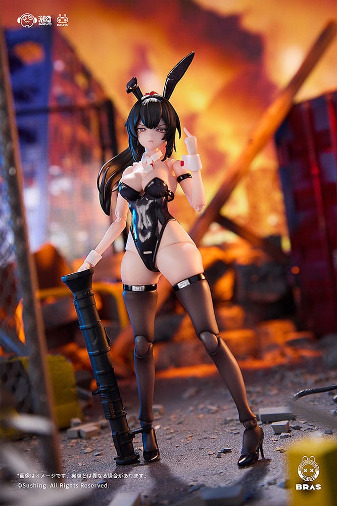 Bunny Rapid Action Squad Figura 1/12 Attacker Runa 16 cm