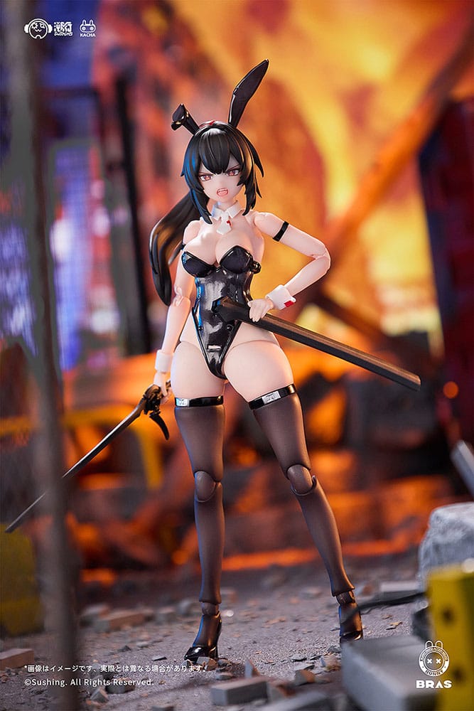 Bunny Rapid Action Squad Figura 1/12 Attacker Runa 16 cm