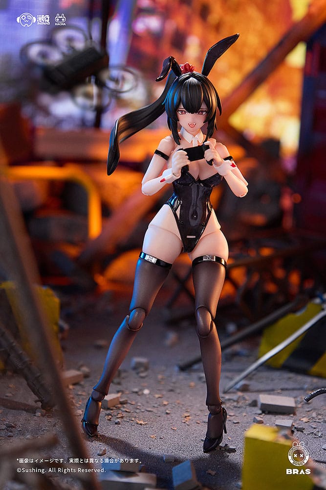 Bunny Rapid Action Squad Figura 1/12 Attacker Runa 16 cm