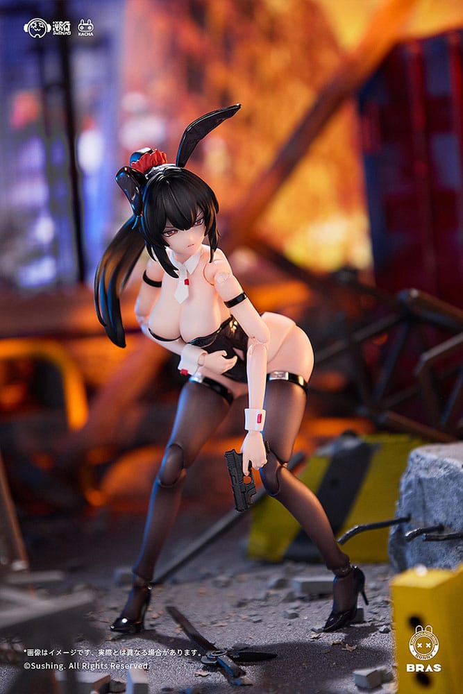 Bunny Rapid Action Squad Figura 1/12 Attacker Runa 16 cm