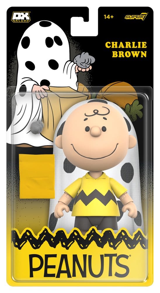 Peanuts Deluxe Wave 01 Figura Charlie Brown (with Ghost Sheet) 18 cm