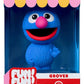 ¡Barrio Sésamo Diversión! ¡Diversión! Figura Soft Vinyl Wave 01 - Grover 18 cm