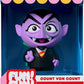 Barrio Sésamo Figura Soft Vinyl Fun! Fun! Wave 01 - Count von Count 18 cm