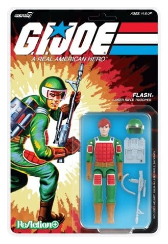 GI Joe Figura ReAction+ Wave 07 Flash (Comic) 10 cm