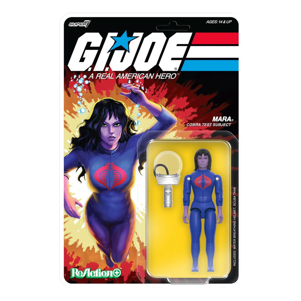 GI Joe Figura ReAction+ Wave 06 Mara 10 cm - Z POP Toys