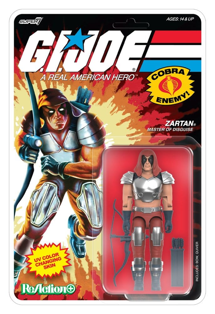 G.I. Joe (Comic) ReAction+ Figura Wave 09 Zartan