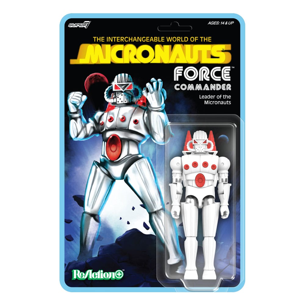 Micronauts Figura ReAction+ Force Commander 9 cm - Z POP Toys