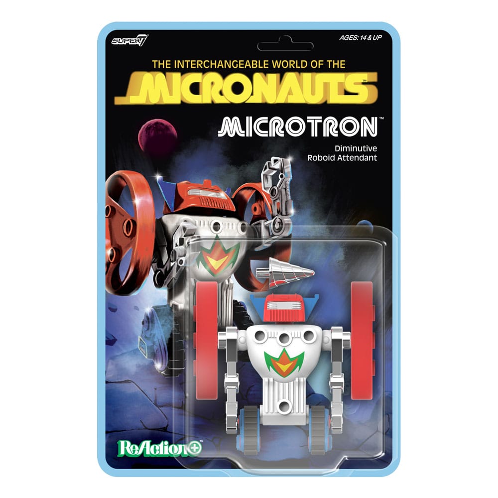 Micronauts Figura ReAction+ Microtron 9 cm - Z POP Toys