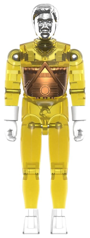 Micronauts Figura ReAction+ Wave 03 Time Traveler (Translucent Yellow) 10 cm