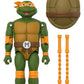 Teenage Mutant Ninja Turtles ReAction+ Figura Wave 02 Michelangelo