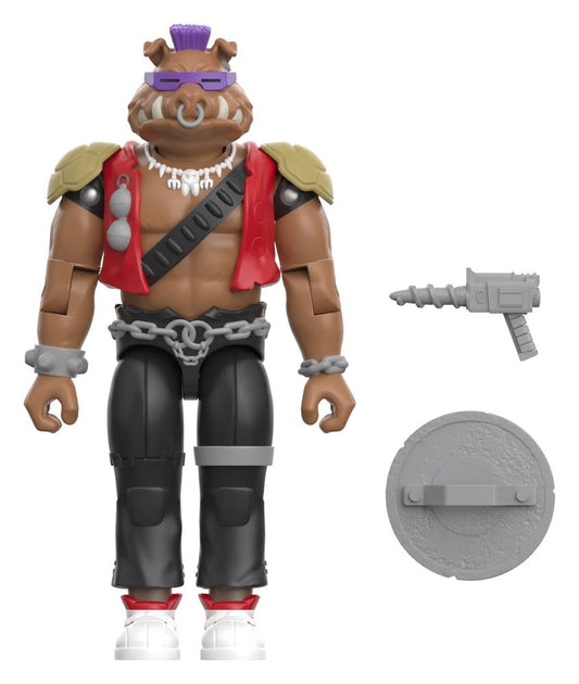 Teenage Mutant Ninja Turtles ReAction+ Figura Wave 02 Bebop