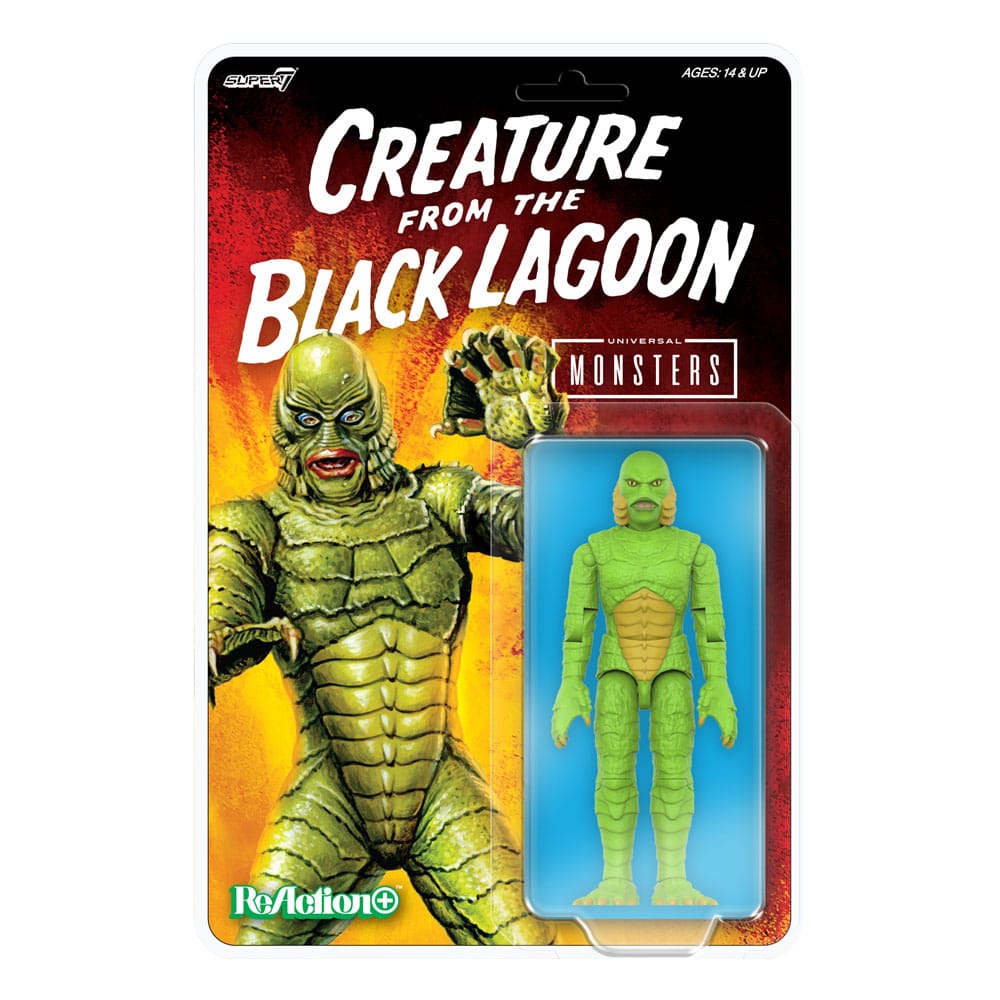 Universal Monsters Figura ReAction+ Wave 1 Creature from the Black Lagoon 10 cm - Z POP Toys