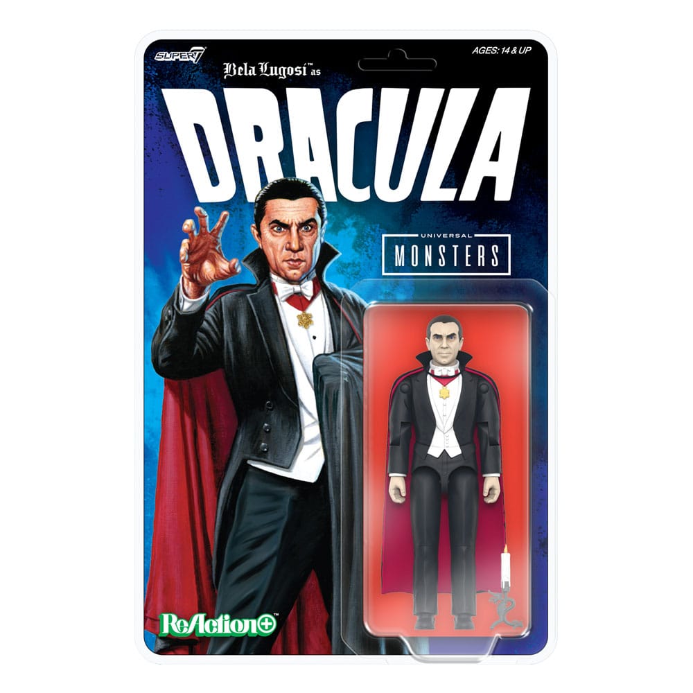 Universal Monsters Figura ReAction+ Wave 1 Dracula 10 cm - Z POP Toys