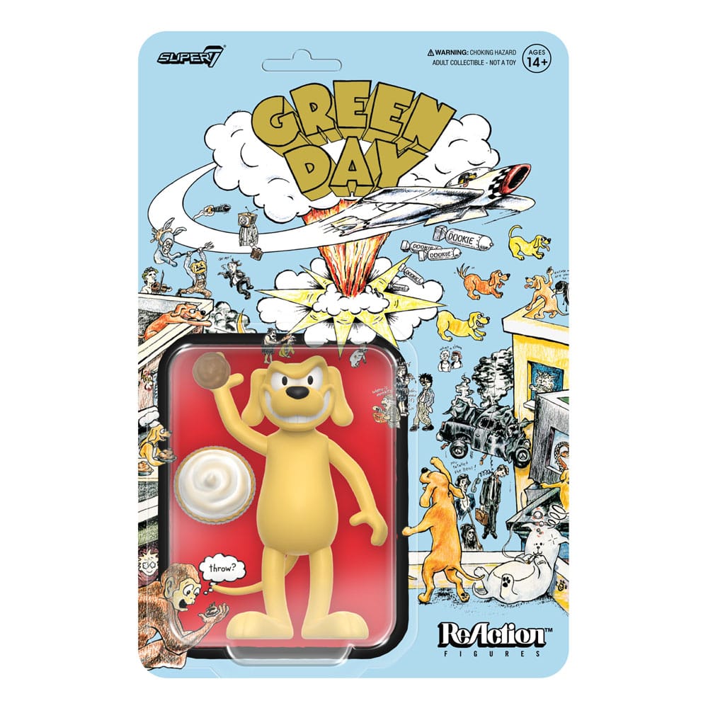 Green Day Figura ReAction Dookie Dog 9 cm - Z POP Toys