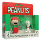 Peanuts pack de 2 Figuras ReAction Brown and Snoopy (Caroling) 10 cm - Z POP Toys