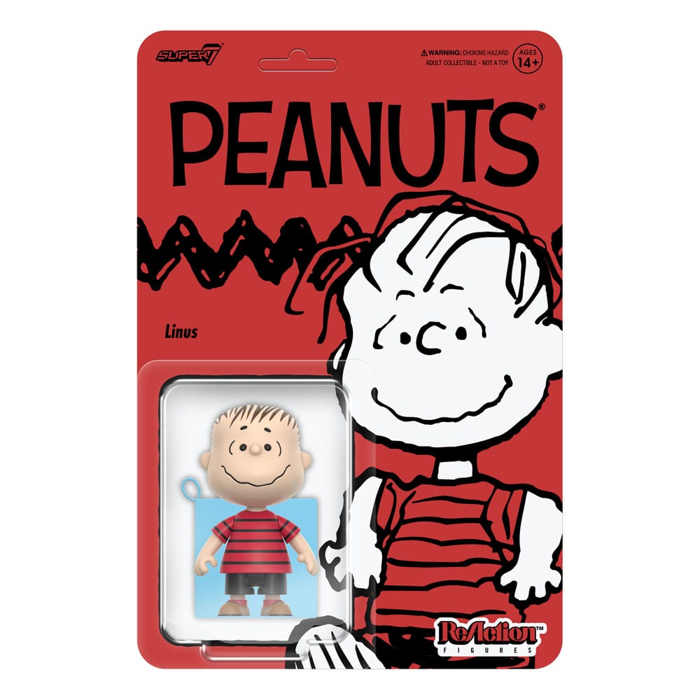 Peanuts Figura ReAction Wave 8 Linus 9 cm - Z POP Toys