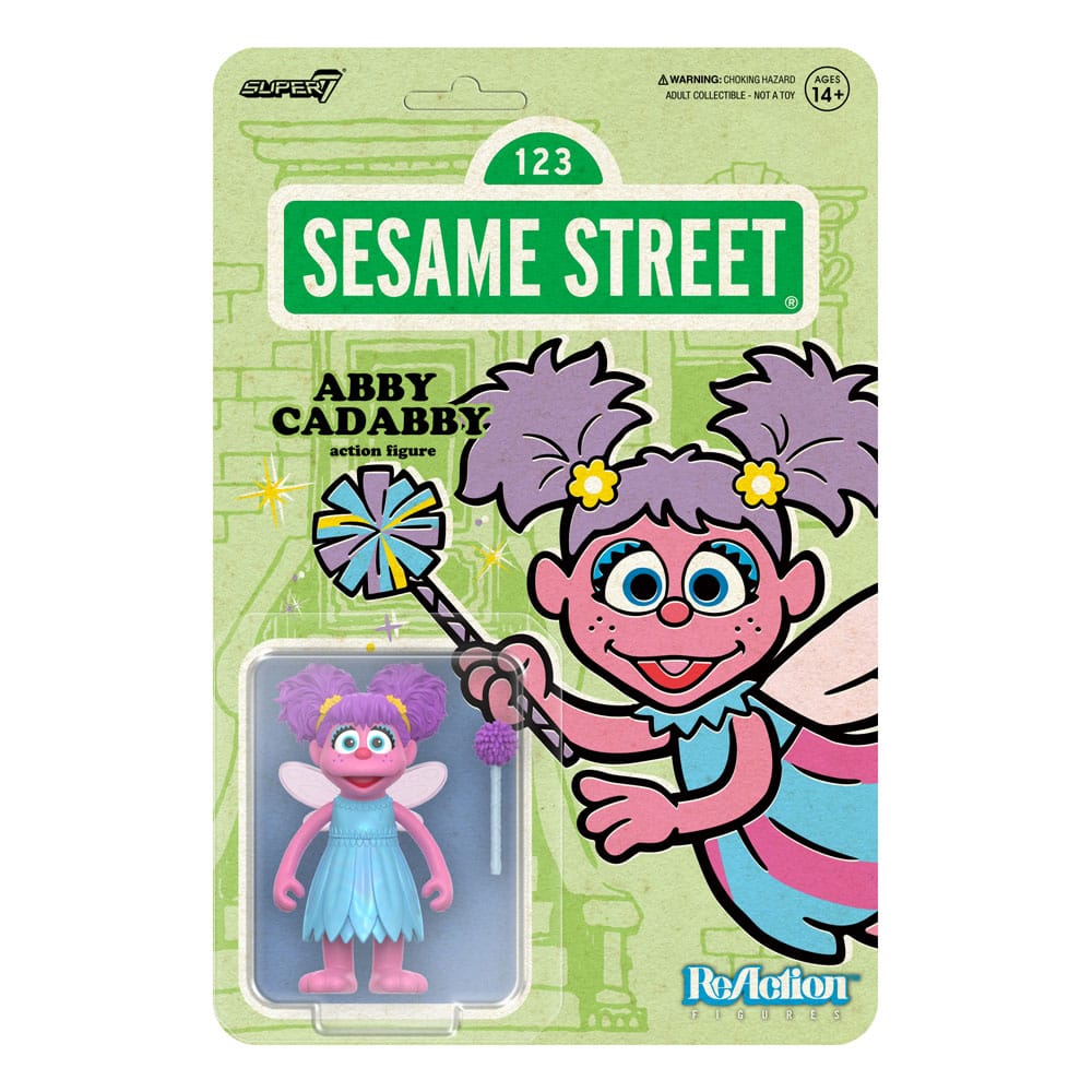 Sesame Street Figura ReAction Wave 05 Abby Cadabby 10 cm - Z POP Toys