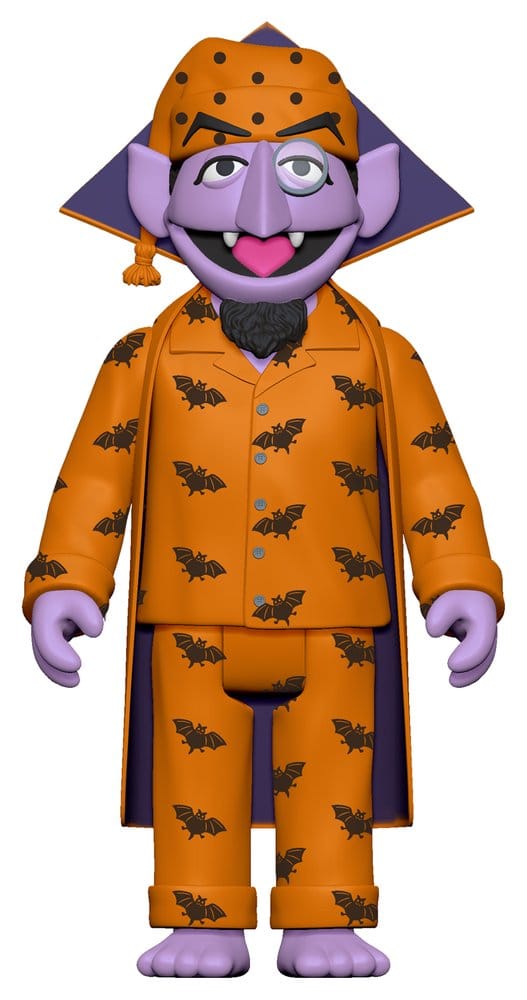 Sesame Street Figura ReAction Wave 06 Count Von Count (PJs) 10 cm