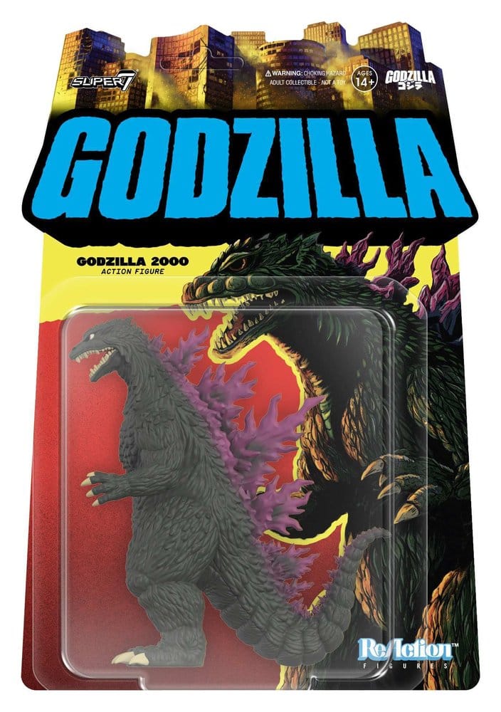 Godzilla Toho Figura ReAction Godzilla 2000 10 cm