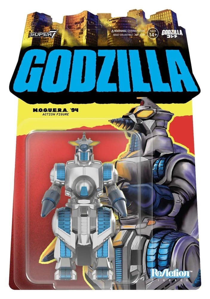 Godzilla Figura de ReAction de Toho, Wave 09 - M.O.G.U.E.R.A. 10 cm