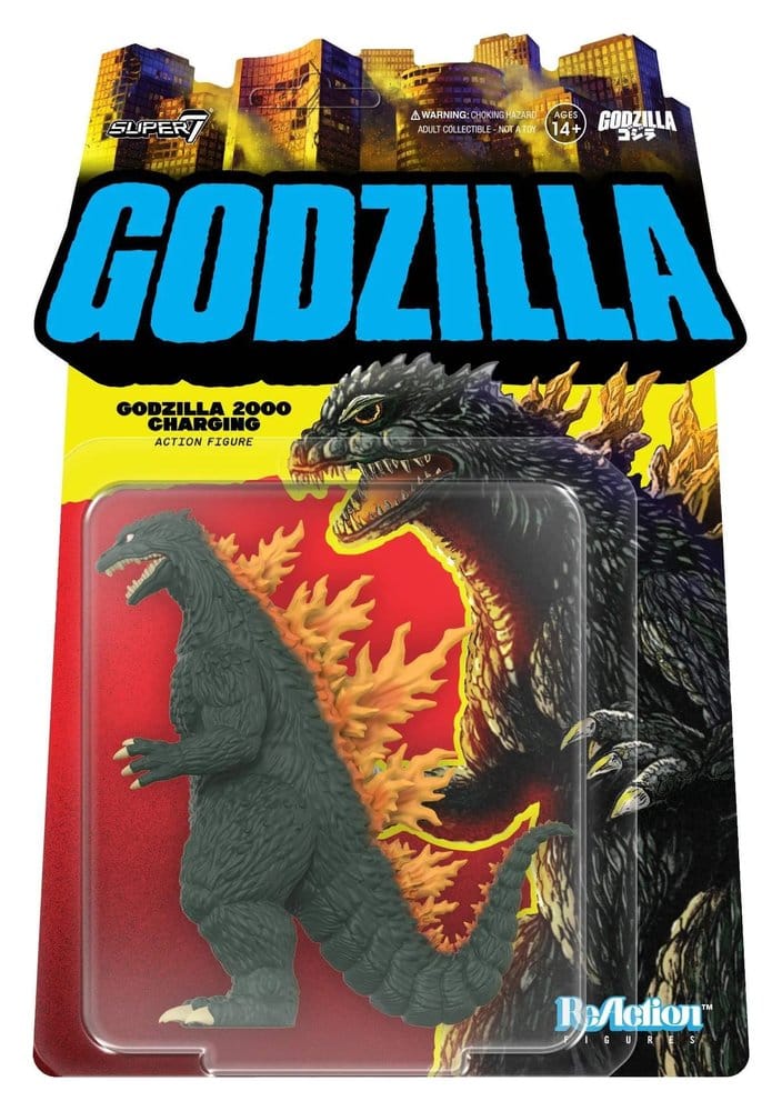 Godzilla Toho Figura ReAction Godzilla (2000, Charging) 24 cm