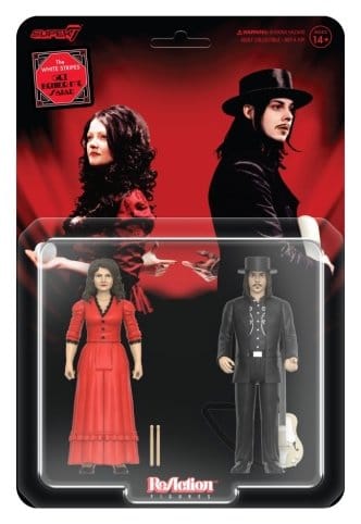 White Stripes ReAction pack de 2 Figuras Wave 01 The White Stripes (Get Behind Me Satan) 10 cm