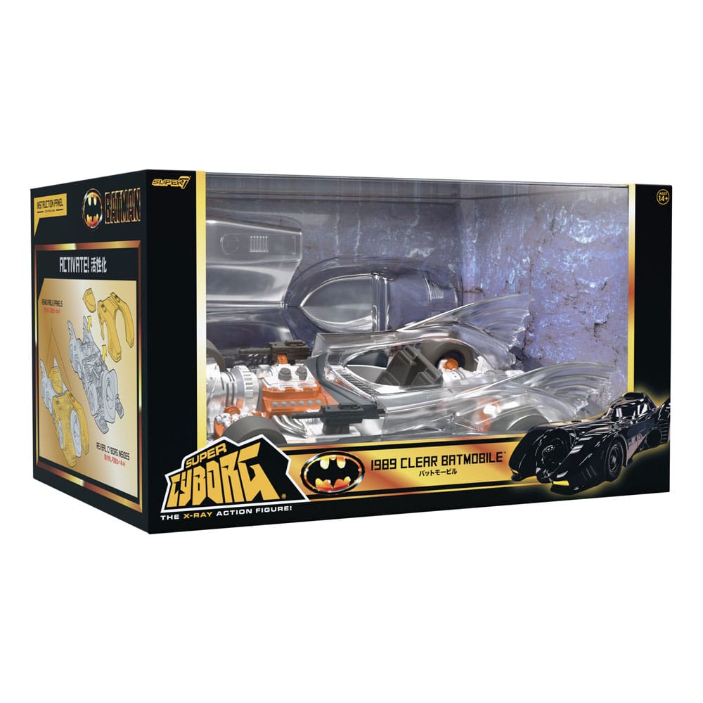 Batman 1989 Vehículo Super Cyborg Batmobile 1989 (Clear) 35 cm - Z POP Toys