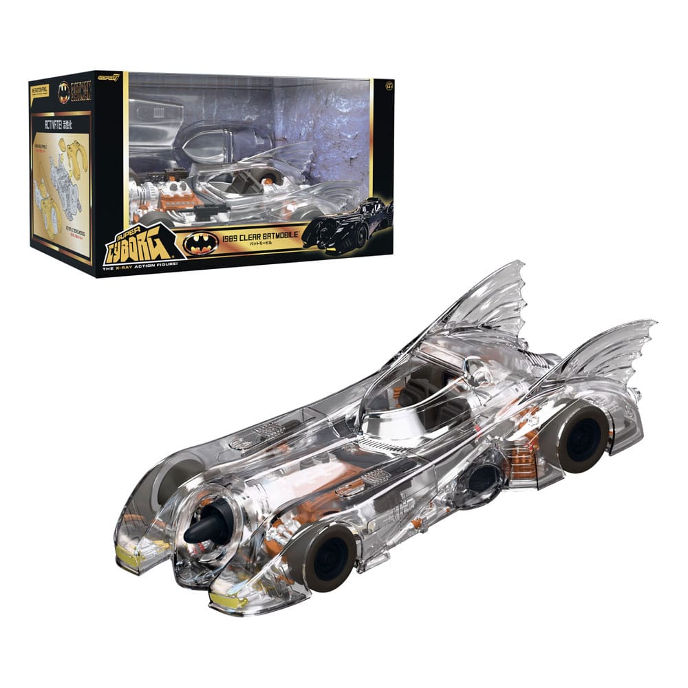 Batman 1989 Vehículo Super Cyborg Batmobile 1989 (Clear) 35 cm - Z POP Toys