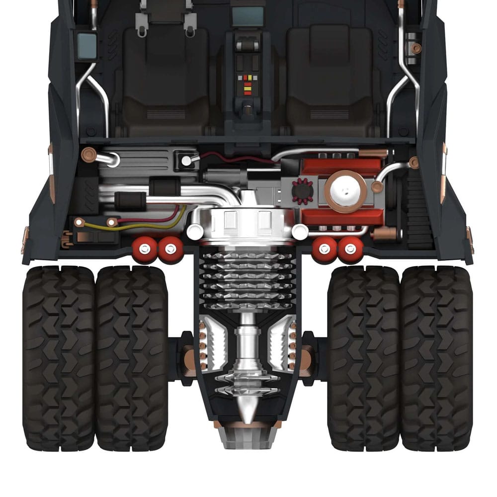 Batman 1989 Vehículo Super Cyborg Batmobile Tumbler (Full Color) 33 cm