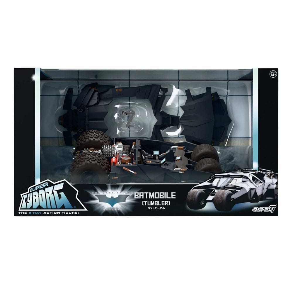 Batman 1989 Vehículo Super Cyborg Batmobile Tumbler (Full Color) 33 cm
