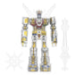 Voltron Super Cyborg Figura Voltron (Clear) 35 cm