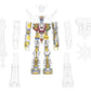 Voltron Super Cyborg Figura Voltron (Clear) 35 cm