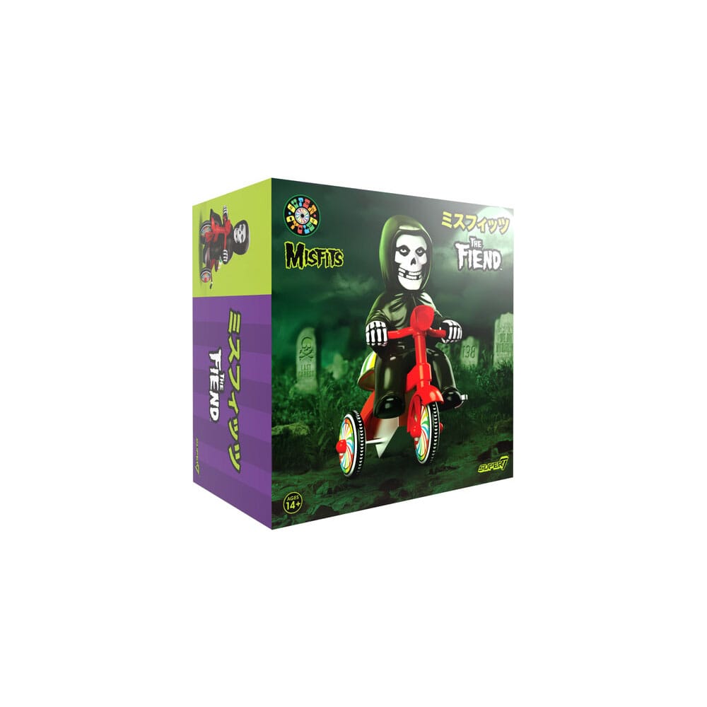 Misfits Figura Super Cycles Mummy Boy (Black with Red Trike) 13 cm