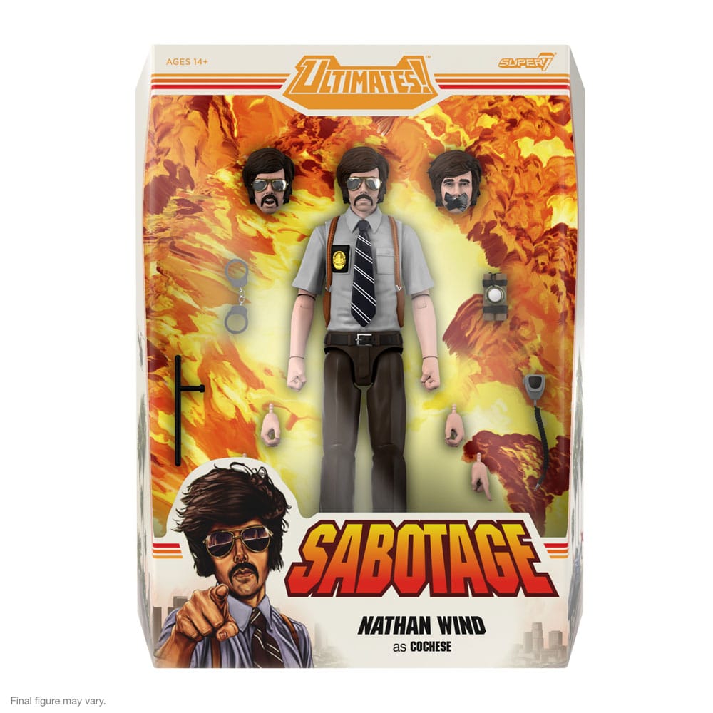 Beastie Boys Figura Ultimates Wave 1 Nathan Wind as  "Cochese" 18 cm