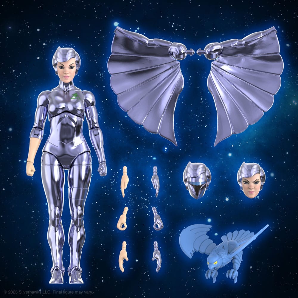 Halcones Galácticos Figura Ultimates Steelheart (Toy Version) 18 cm - Z POP Toys