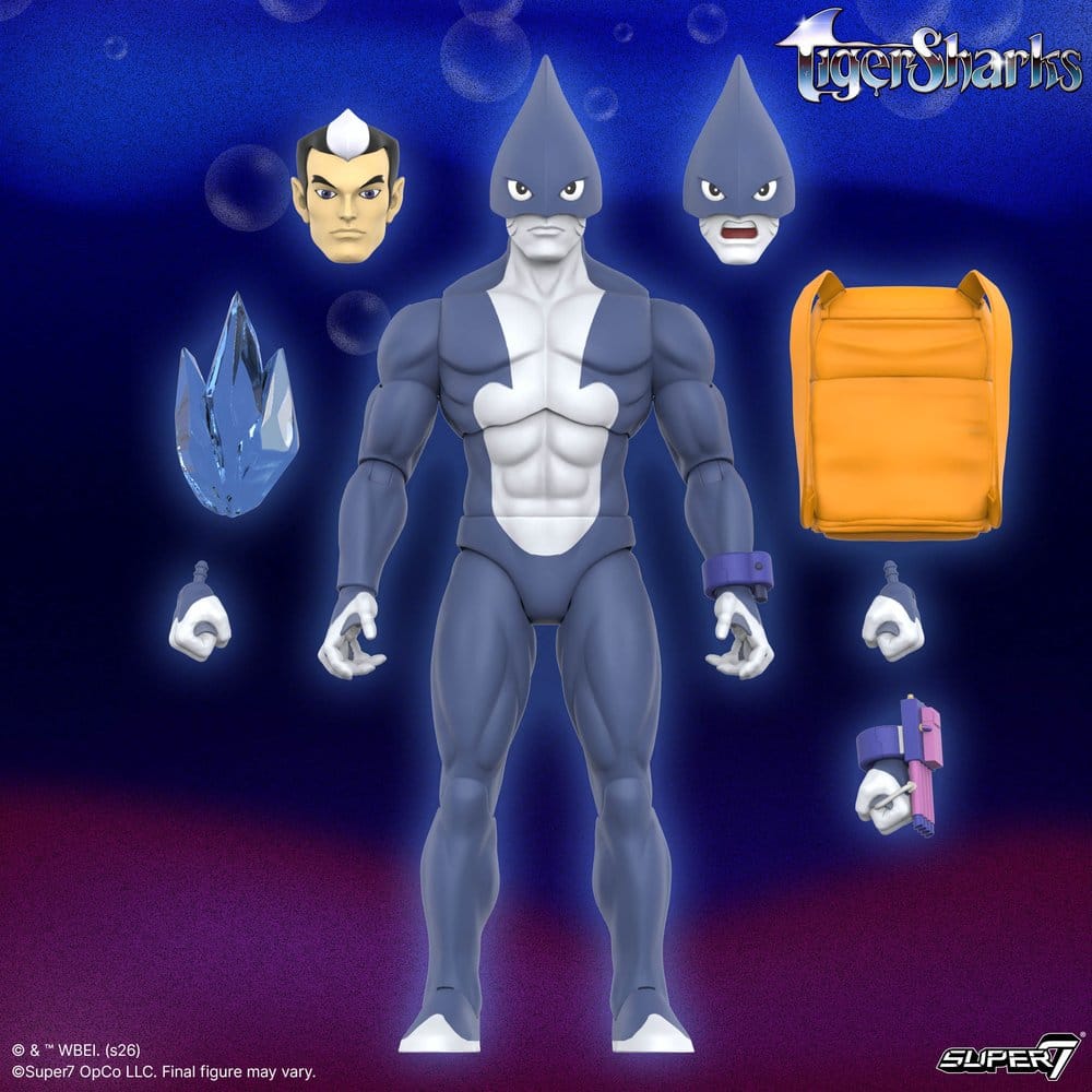 TigerSharks Figura Ultimates Wave 01 Mako (Hybrid) 18 cm