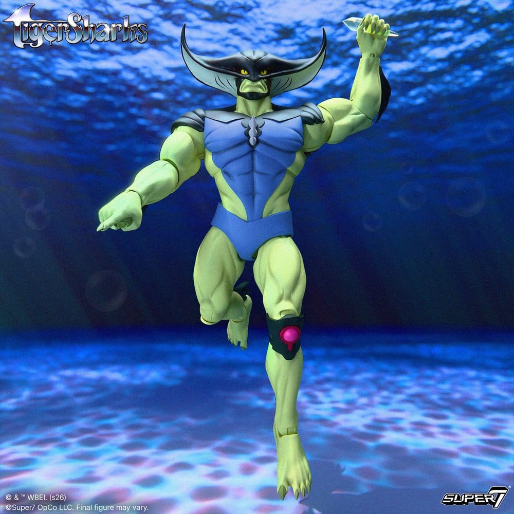 TigerSharks Figura Ultimates Wave 01 T-Ray 18 cm