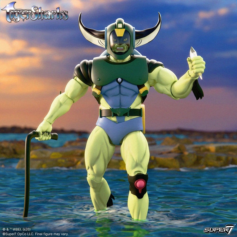TigerSharks Figura Ultimates Wave 01 T-Ray 18 cm