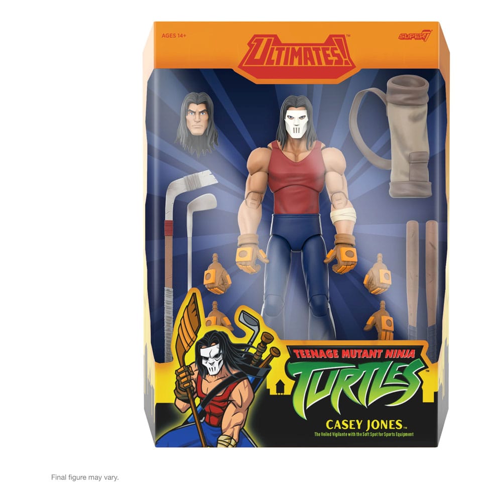 Teenage Mutant Ninja Turtles Figura Ultimates Wave 13 Casey Jones 18 cm - Z POP Toys