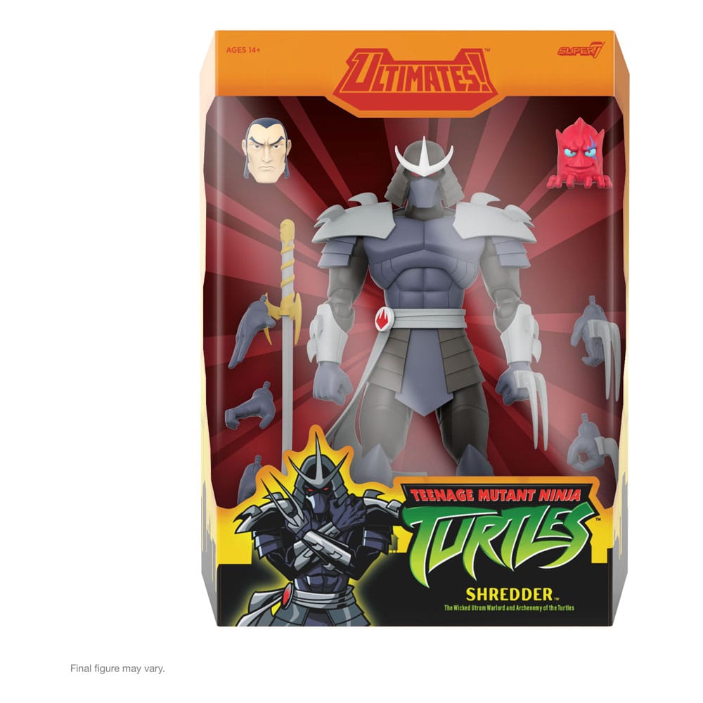 Teenage Mutant Ninja Turtles Figura Ultimates Wave 13 Shredder 18 cm - Z POP Toys