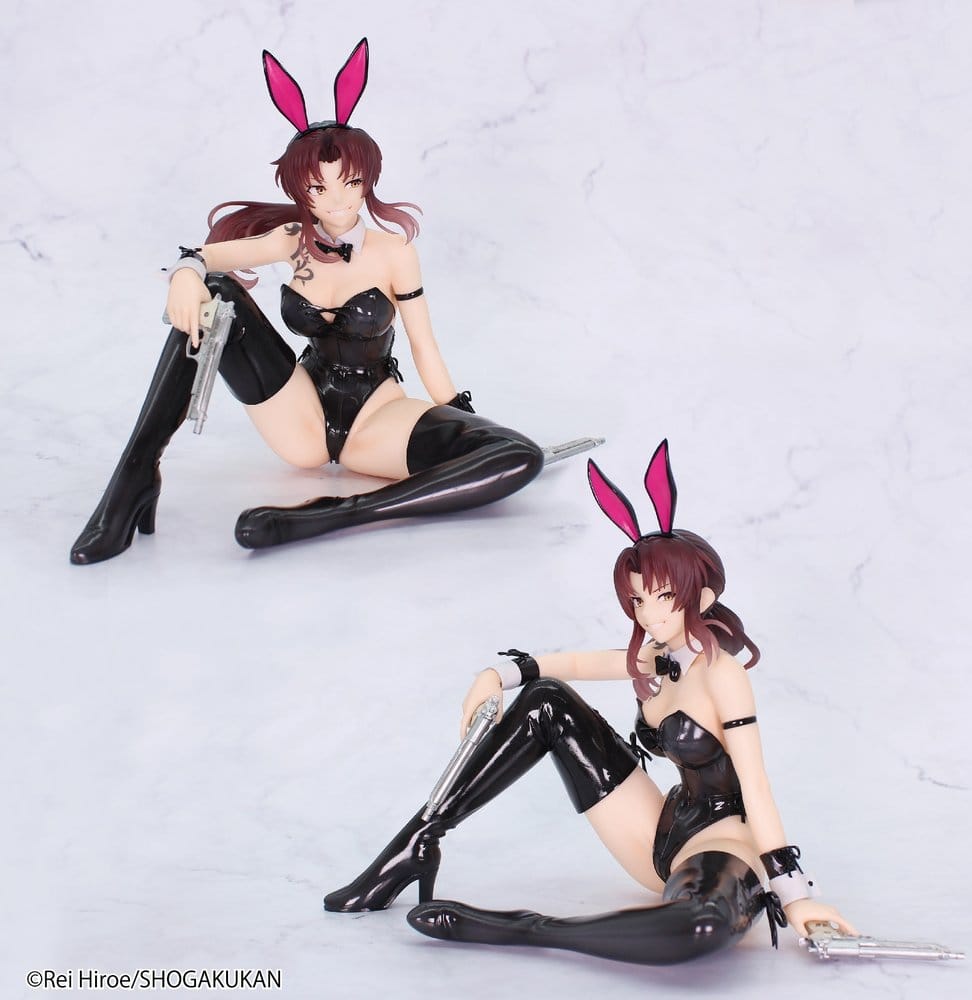Black Lagoon Estatua One-Seventh Carat PVC 1/7 Revy Bunny Ver. 16 cm
