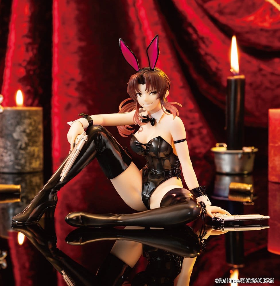 Black Lagoon Estatua One-Seventh Carat PVC 1/7 Revy Bunny Ver. 16 cm