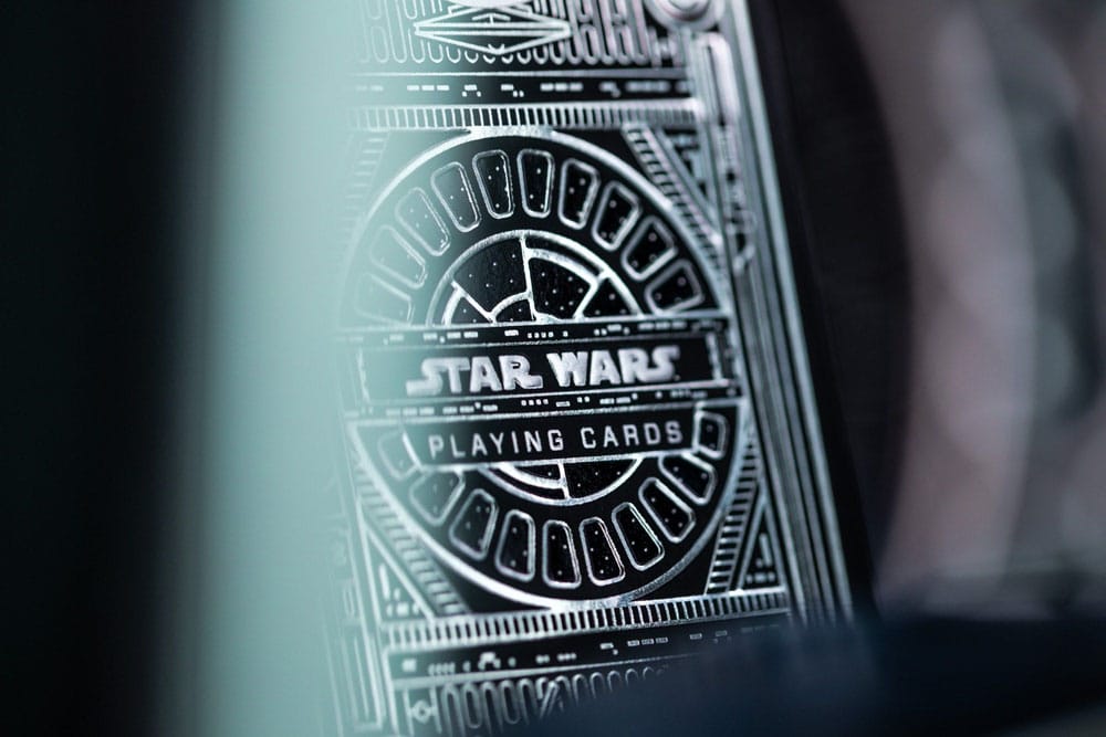 Star Wars Baraja de cartas Silver Edition Dark Side